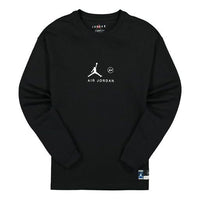 Air Jordan x Fragment Long-Sleeve T-Shirt 'Black/Reflective Silver' DA2981-010