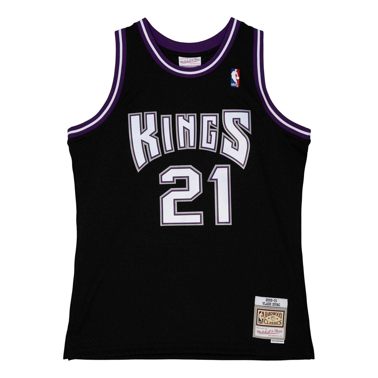 Mitchell & Ness x NBA Sacramento Kings 2000-01 Swingman Jersey 'Vlade Divac 21' SMJYCP19217-SKIBLCK00VDI