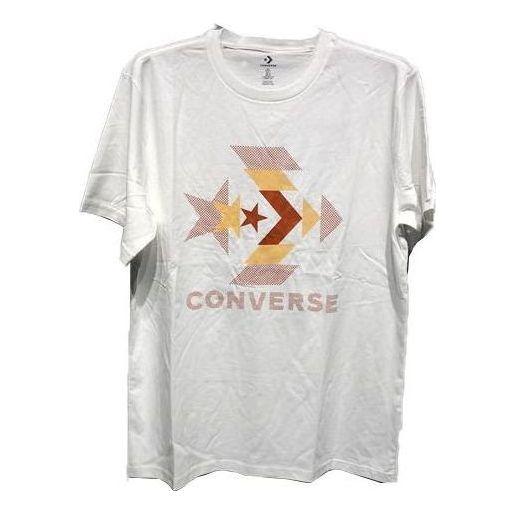 Converse Star Chevron Zoomed In Graphic T-Shirt 'White' 10022024-A02