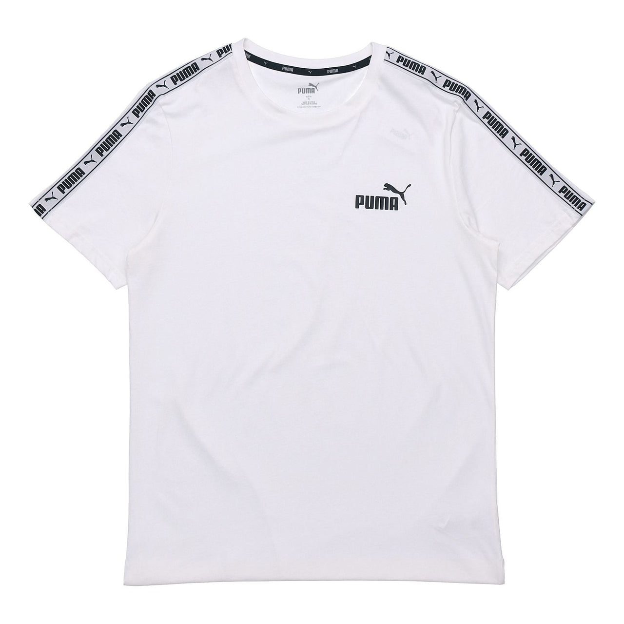 PUMA Taping Logo T-Shirt 'White' 532557-02