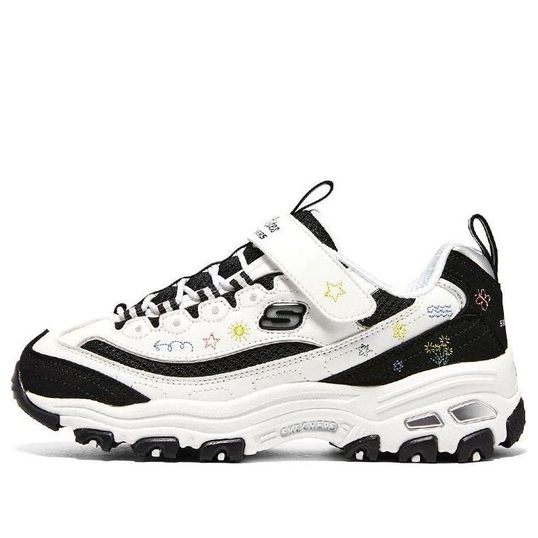 (GS) Skechers DLITES 1.0 'Black White' 319020L-BKW