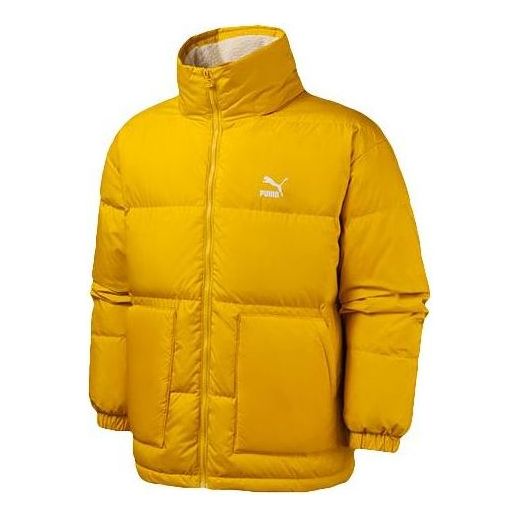 PUMA Classics Down Jacket 'Yellow White' 596548-20