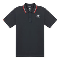 New Balance Classic Short Sleeve Polo Shirts 'Navy' AMT01983-ECL