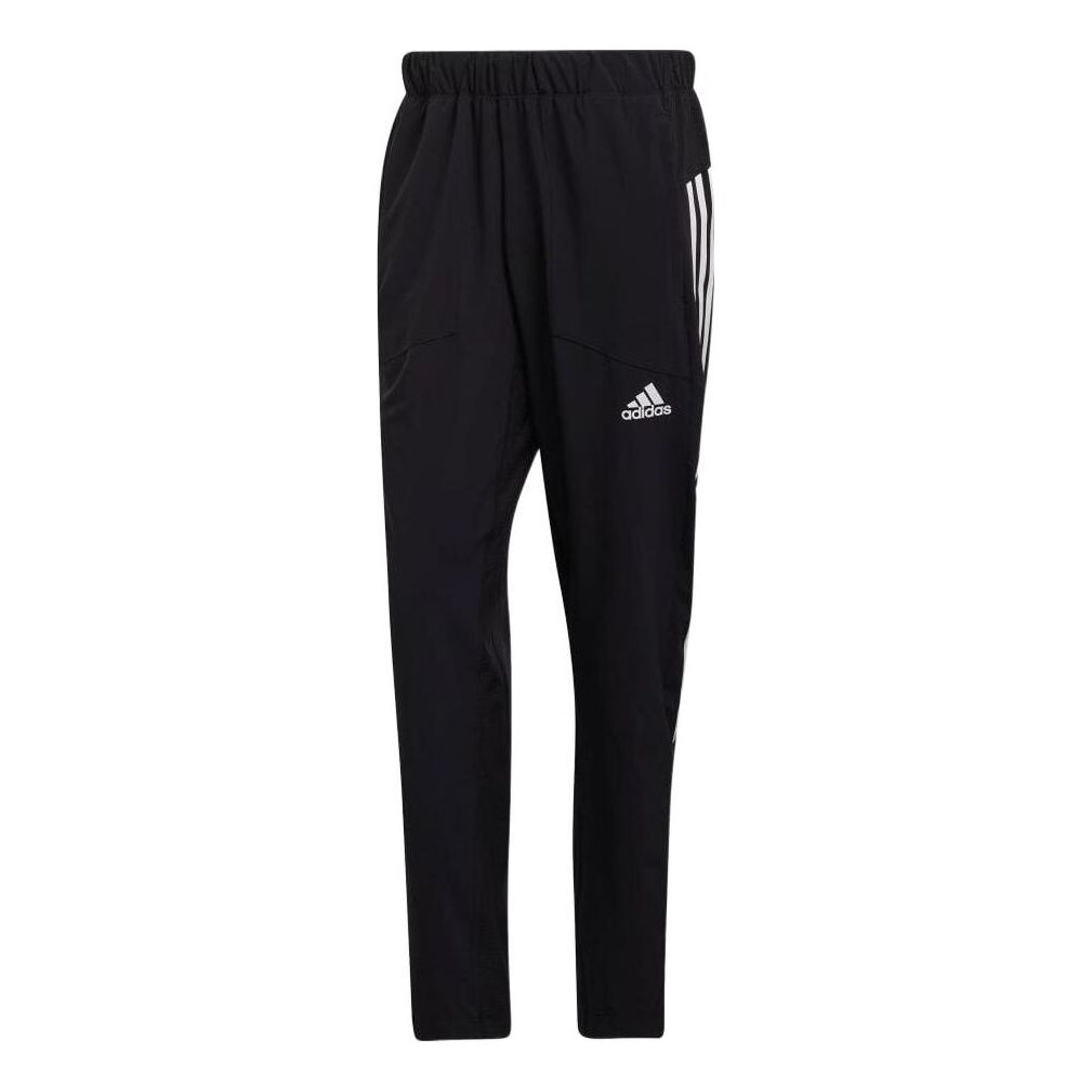 adidas SS22 Logo Track Pants 'Black' HC2765