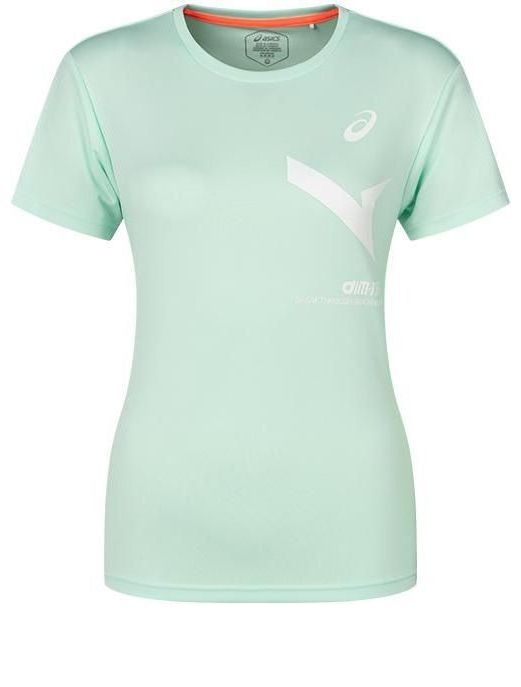 (WMNS) ASICS Asics AIM-TRG Dry Short Sleeve T-Shirt 'Mint Tint' 2032C977-402