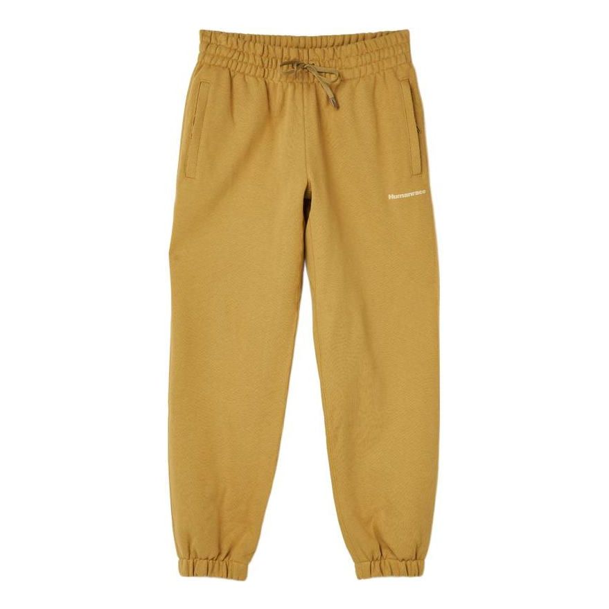 adidas x Pharrell Humanrace Small Logo Sweatpants 'Tan' HG1404