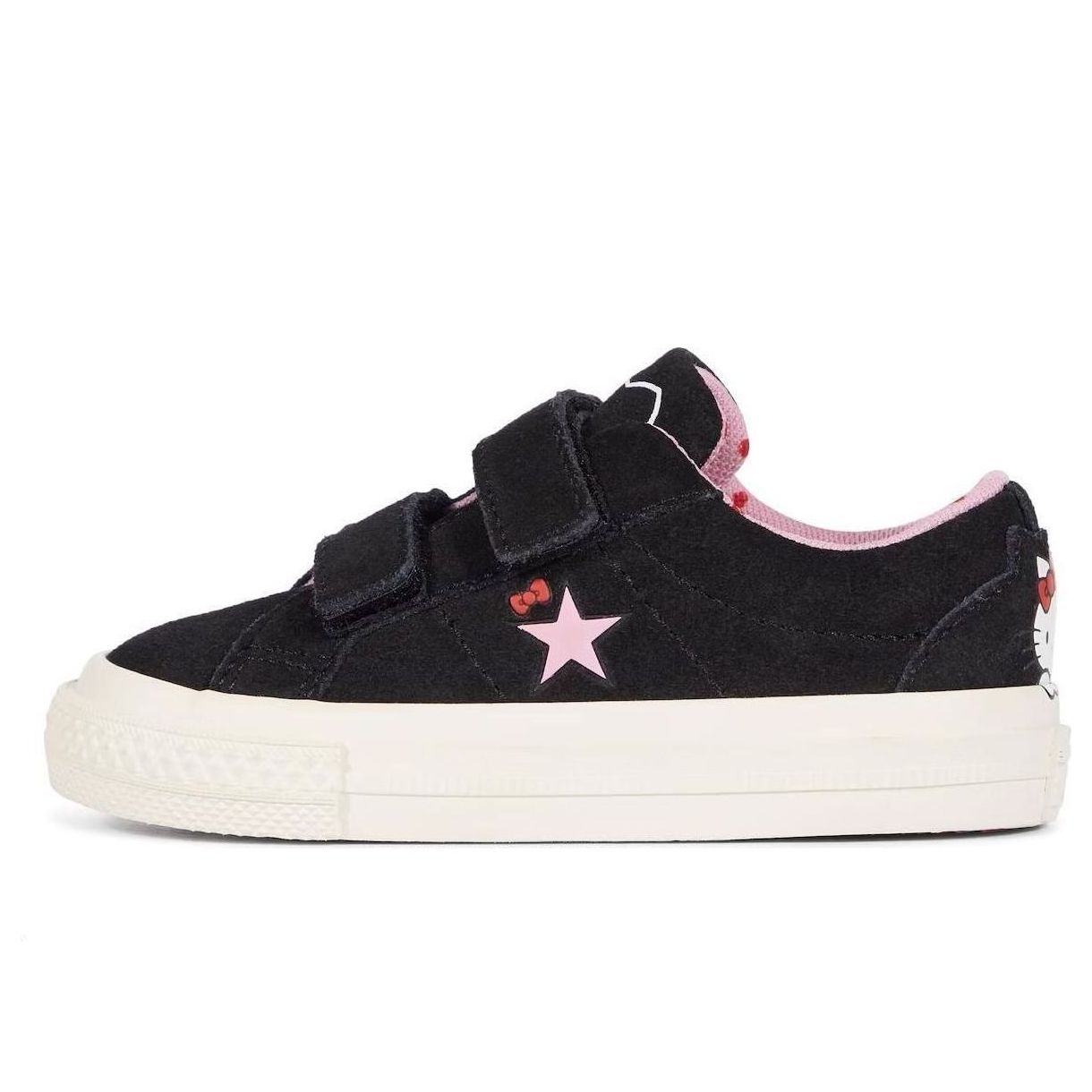 (TD) Converse x Hello Kitty One Star Ox 'Black' 762942C