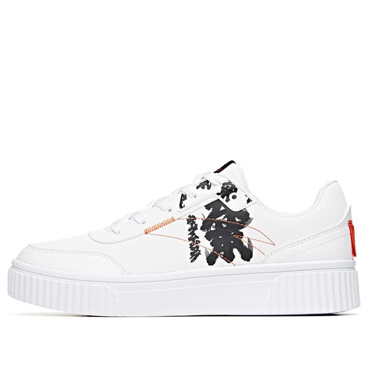 ANTA Skateboarding Series Sneakers 'Graffiti White Black' 912038023-1