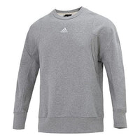 Men's adidas Internal Crew Round Neck Long Sleeves Pullover Gray HB6560