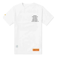 HERON PRESTON Metal Worker T-shirt 'White' HMAA001S196320260188