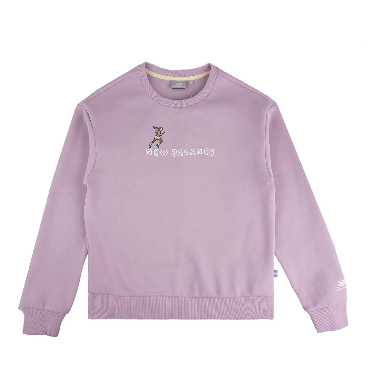 (WMNS) New Balance x Zero Per Zero Sweatshirt 'Purple' NCA47012-DV