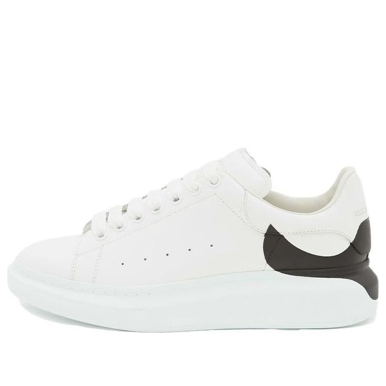 Alexander McQueen Oversized Sneaker 'White Black Heel' 645863WHZ4L9061