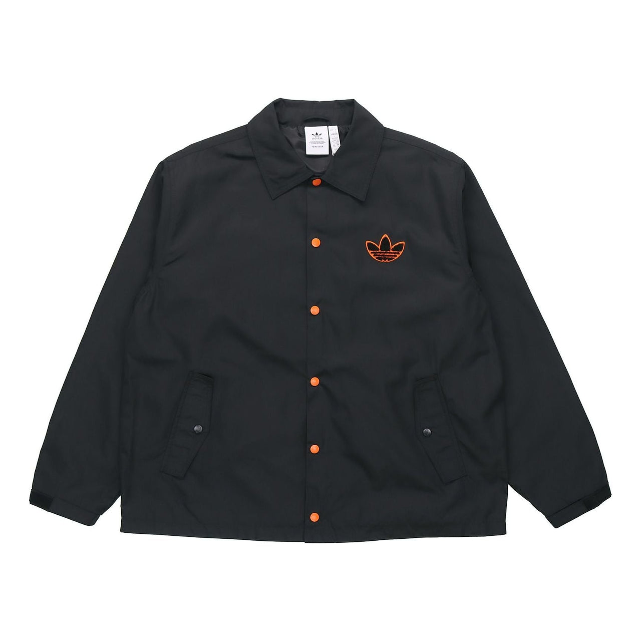 adidas originals Big Trfl Jkt Athleisure Casual Sports Embroidered Logo Woven Jacket Black H07087
