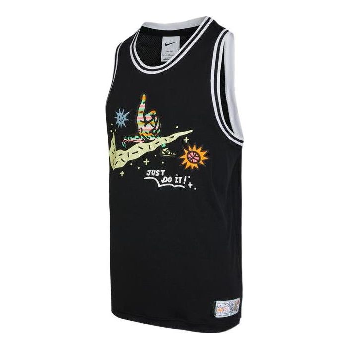 Nike Dri-FIT DNA Basketball Jersey 'Black' DV3191-010