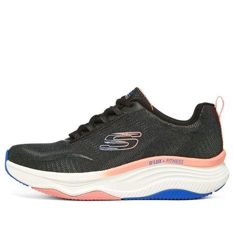 (WMNS) Skechers Relaxed Fit: D'Lux Fitness 149833-BKMT