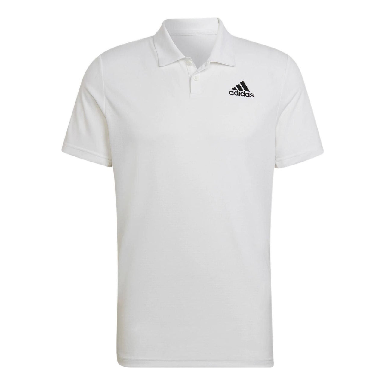 adidas Casual Breathable Tennis Sports Short Sleeve Polo Shirt White HC2714
