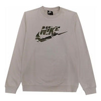 Nike Camo print logo sweatshirt 'White' CU4526-070