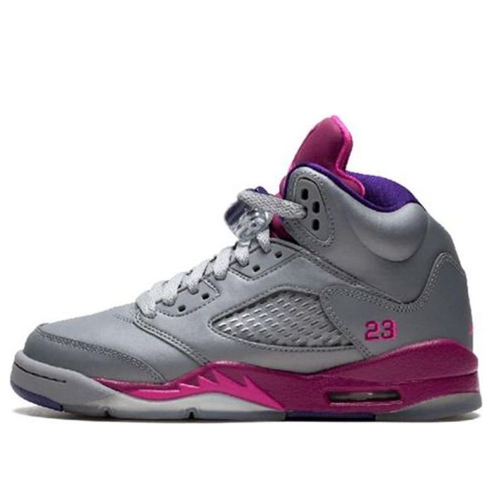 (GS) Air Jordan 5 Retro 'Cement Grey Pink' 440892-009