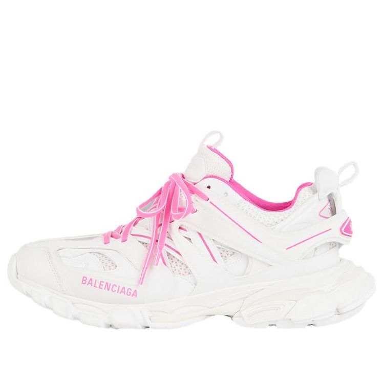 (WMNS) Balenciaga Track Sneaker 'White Fluo Pink' 542436W3AC29055