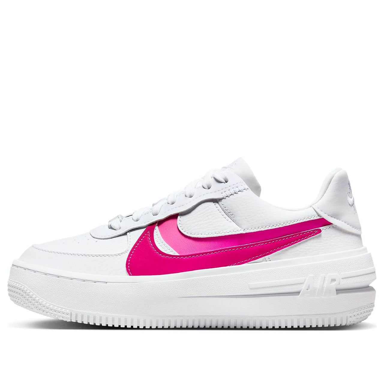 (WMNS) Nike Air Force 1 PLT.AF.ORM 'White Fireberry' FJ2986-100
