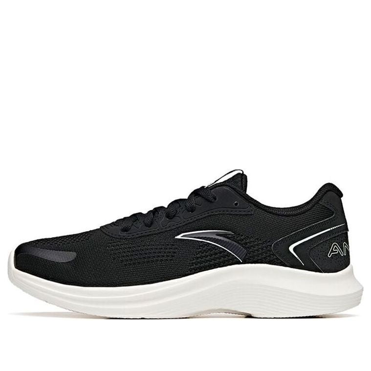 ANTA Running Series Sneakers Knit 'Black White' 112135571-1