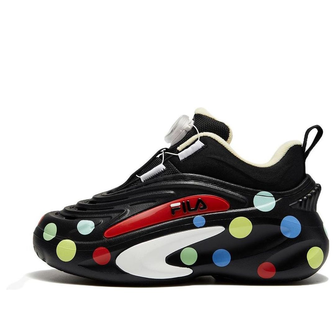 (GS) FILA Whale Sneakers 'Black Multi' K15B341116FPF