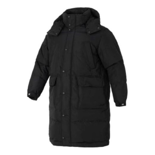 New Balance Long Down Puffer Jacket 'Black' NPD4E241-BK