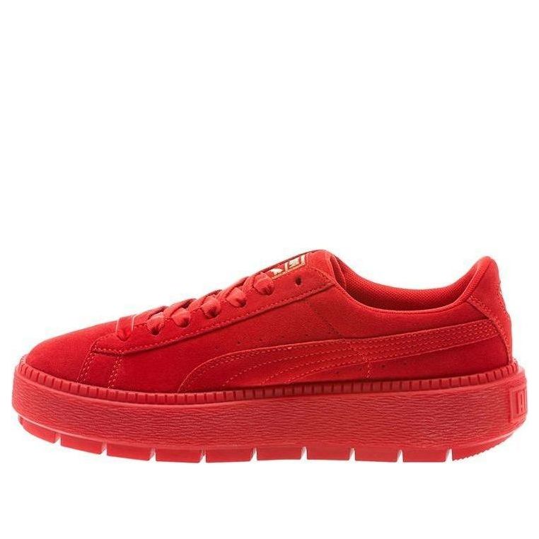 (WMNS) PUMA Suede Platform Trace 'Valentines Day' 367045-01