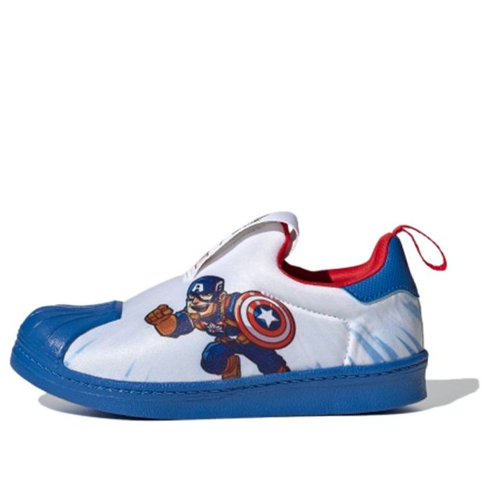 (PS) adidas Marvel x Superstar 360 J 'Captain America' FX4879