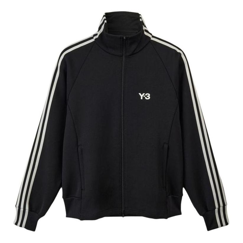 adidas Y-3 3-Stripes Track Jacket Asia Sizing 'Black Off White' IZ3126