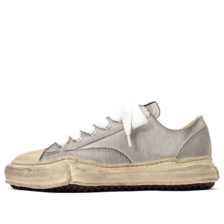 Maison MIHARA YASUHIRO Peterson OG Sole Distressed Canvas Low 'White' A10FW717-WHITE