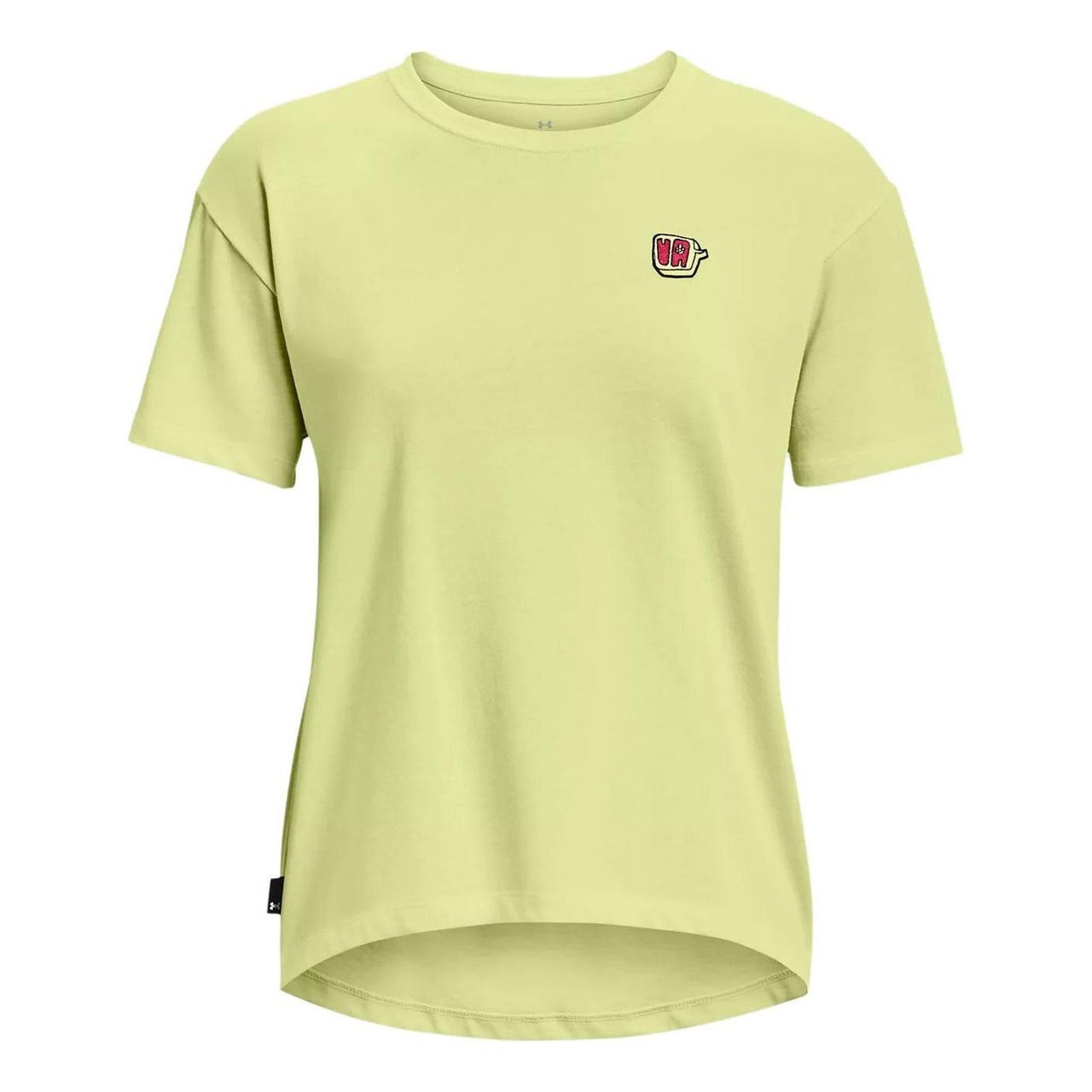 (WMNS) Under Armour Heavyweight Graphic T-shirt 'Yellow' 1376743-391