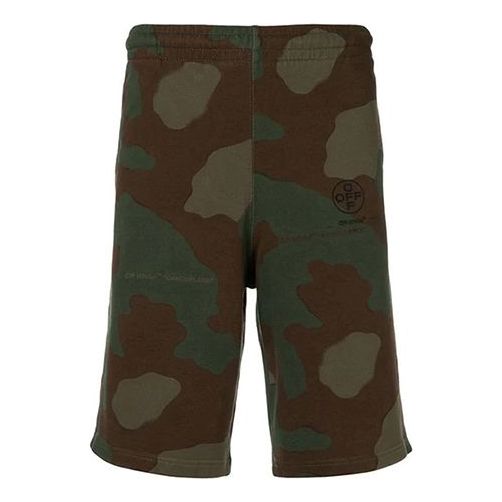 Off-White Mens Camouflage Track Camouflage Logo OMCI006R190030169910