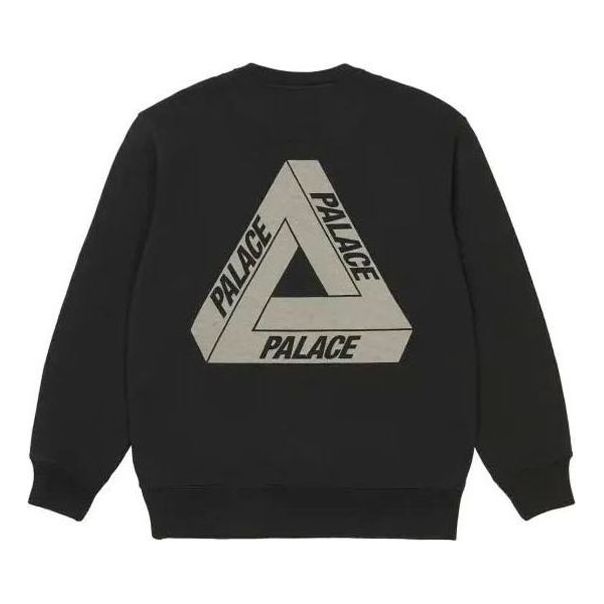Palace FW21 Slub Crew Sweater 'Black' P21CS067