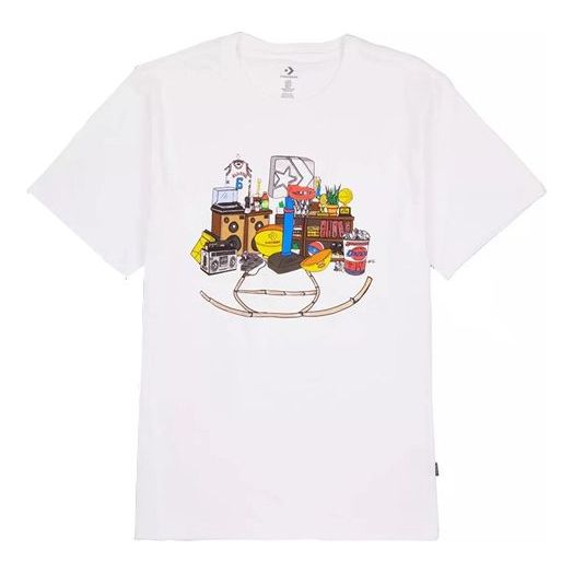 Converse Throwback T-Shirt 'White' 10023259-A03