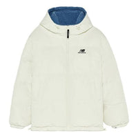 New Balance Logo Sportswear Puffer 'White Blue' 5PC44733-IV