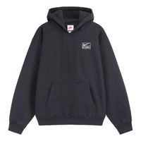 Nike x Stussy Logo Hoodie Asia Sizing 'Black' DN4029-010