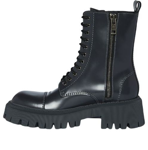 (WMNS) Balenciaga Tractor 20mm Booties 'Fossil Grey' 617420WA8E91568