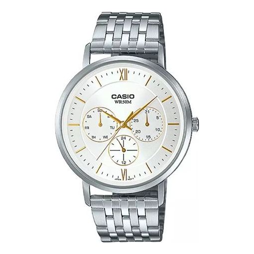 CASIO Analog 'Silver' MTP-B300D-7A