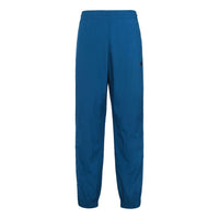 Nike Sportswear NSW Swoosh Woven Pant Zipper Pocket Bundle Feet Sports Pants Blue AJ2300-474