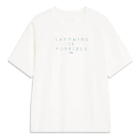 Li-Ning Sports Style Breathable T-Shirt 'White' AHST451-2