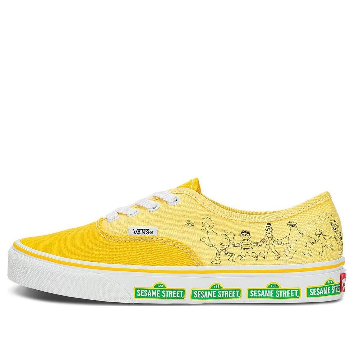 Vans x Sesame Street Authentic Shoes 'Yellow' VN0009PVYLW