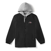 (WMNS) Vans hooded casual Jacket Black VN0A4BR8BLK