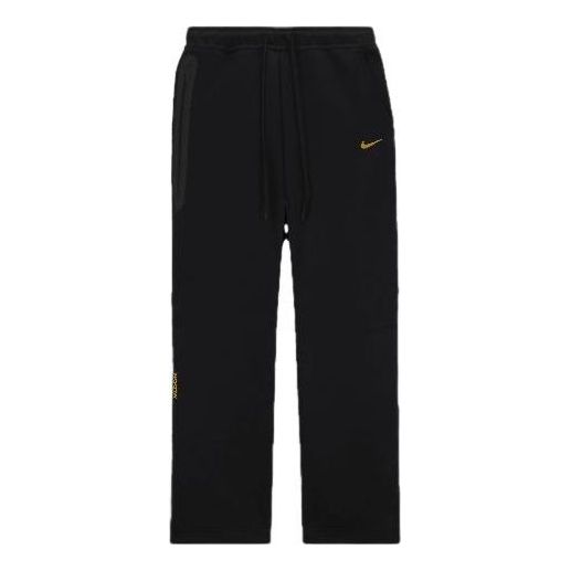 Nike x NOCTA Drake Tech Fleece Open Hem Sweatpants 'Black University Gold' FD8460-010