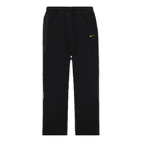 Nike x NOCTA Drake Tech Fleece Open Hem Sweatpants 'Black University Gold' FD8460-010