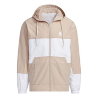 adidas Neo Basketball Windbreaker Jackets 'Beige White' IA6808