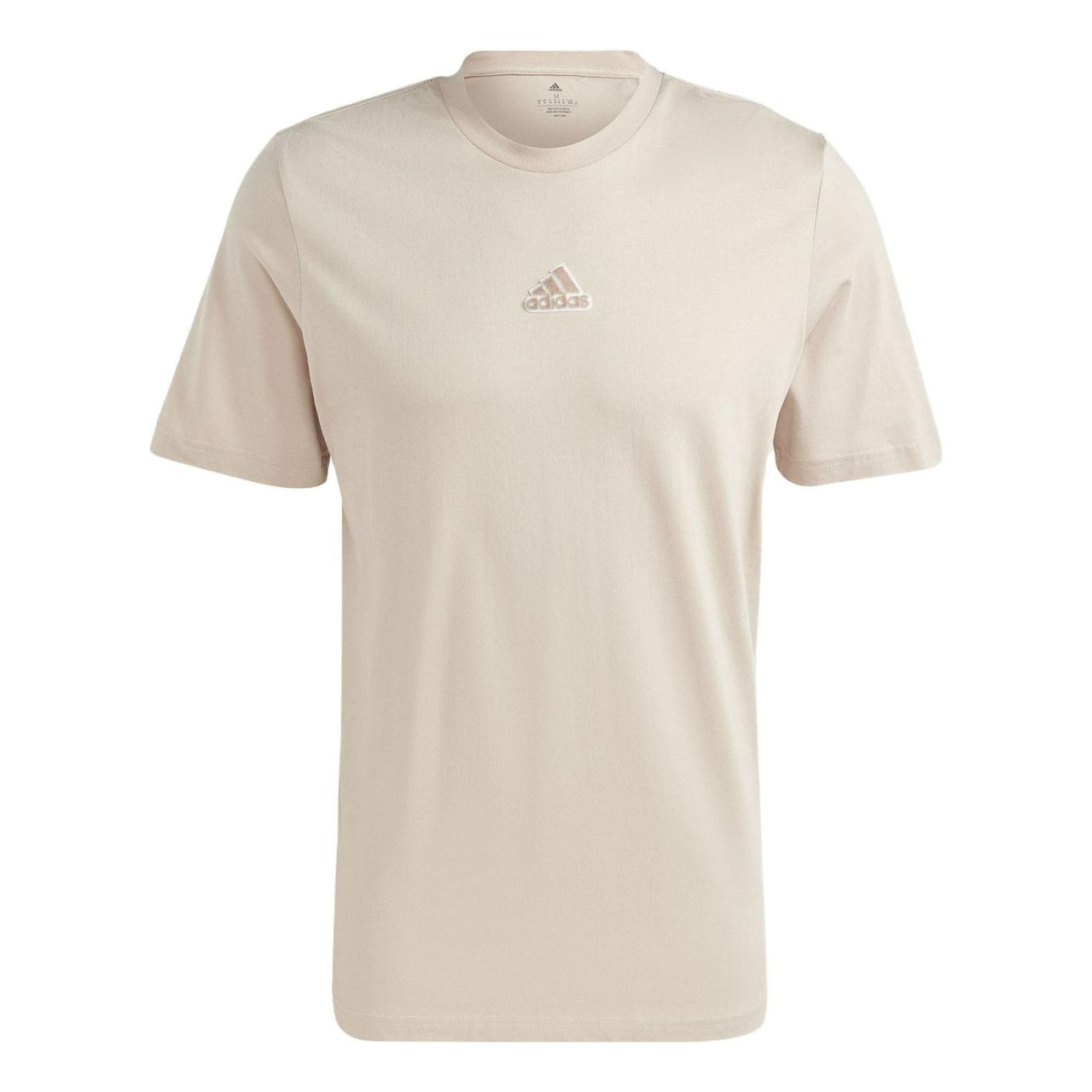 adidas Elevated Pile Embroidery Logo T-Shirts 'White' HY1333