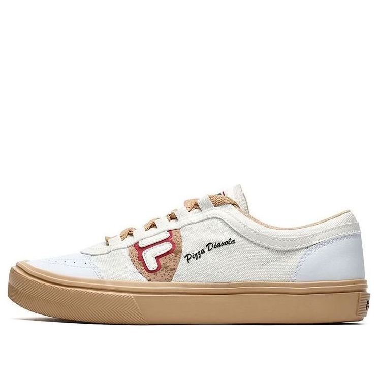(WMNS) Fila Fusion 'White Brown' T12W125109FSW
