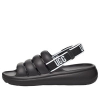 UGG Sport Yeah Slide 'Black White' 1132150-BLK