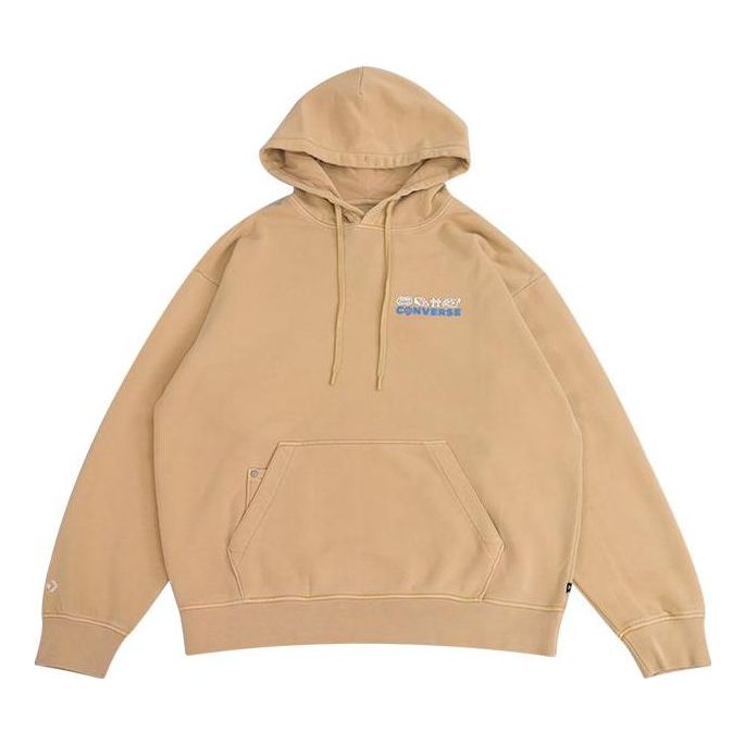 Converse Logo Skate Hoodie 'Tan' 10026551-A02